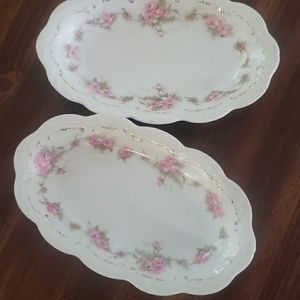 Two beautiful flowers dish
